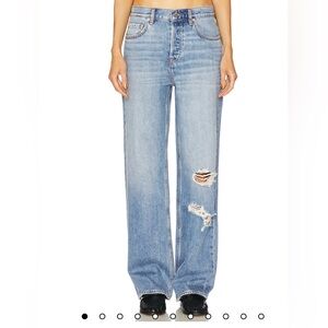 GRLFRND Bella Low Rise Boyfriend in West Village // Size 24